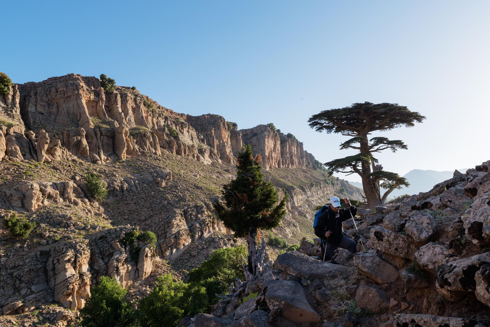 Michlifen Resort & Golf Ifrane  Esterno foto Hiking in the Atlas Mountains