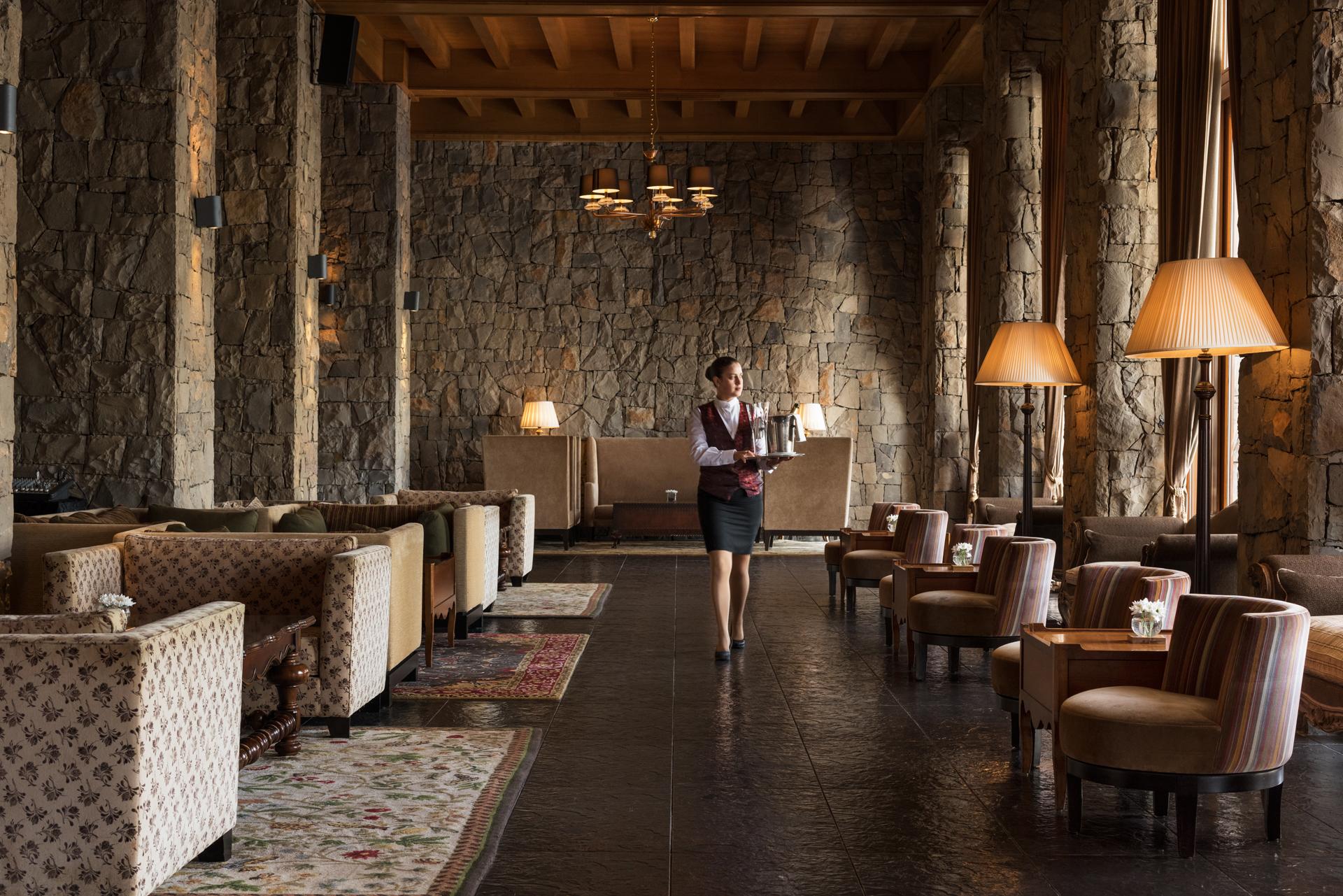 Michlifen Resort & Golf Ifrane  Esterno foto The lobby of the hotel