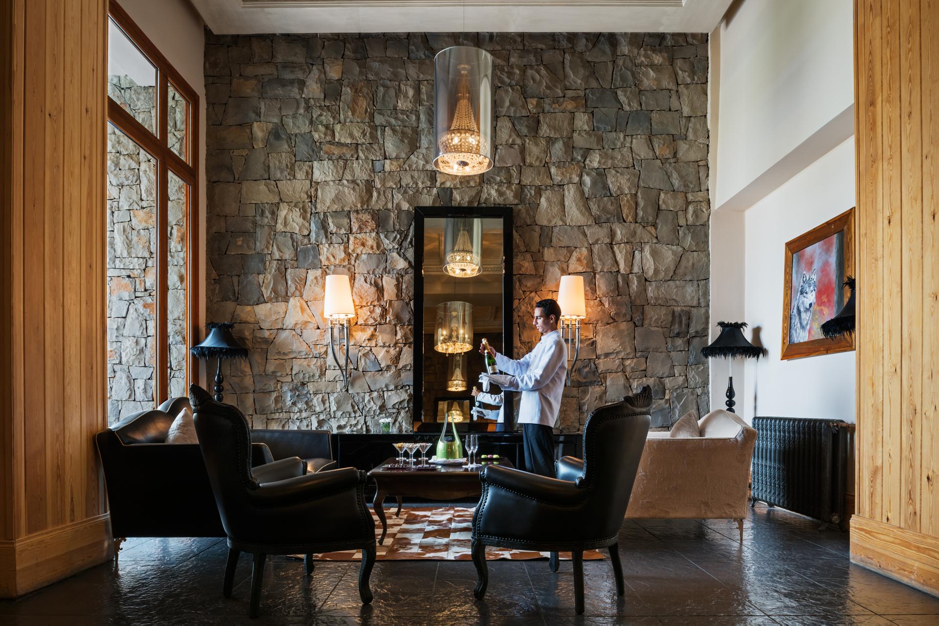 Michlifen Resort & Golf Ifrane  Esterno foto The lobby of the hotel
