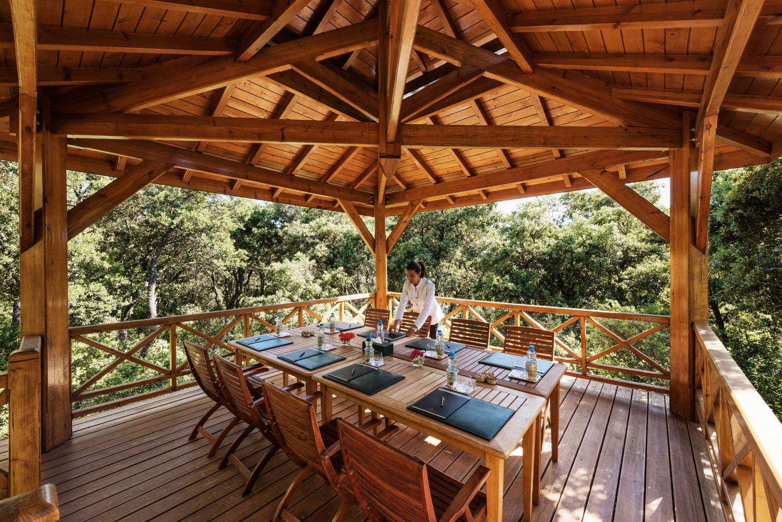 Michlifen Resort & Golf Ifrane  Esterno foto The restaurant