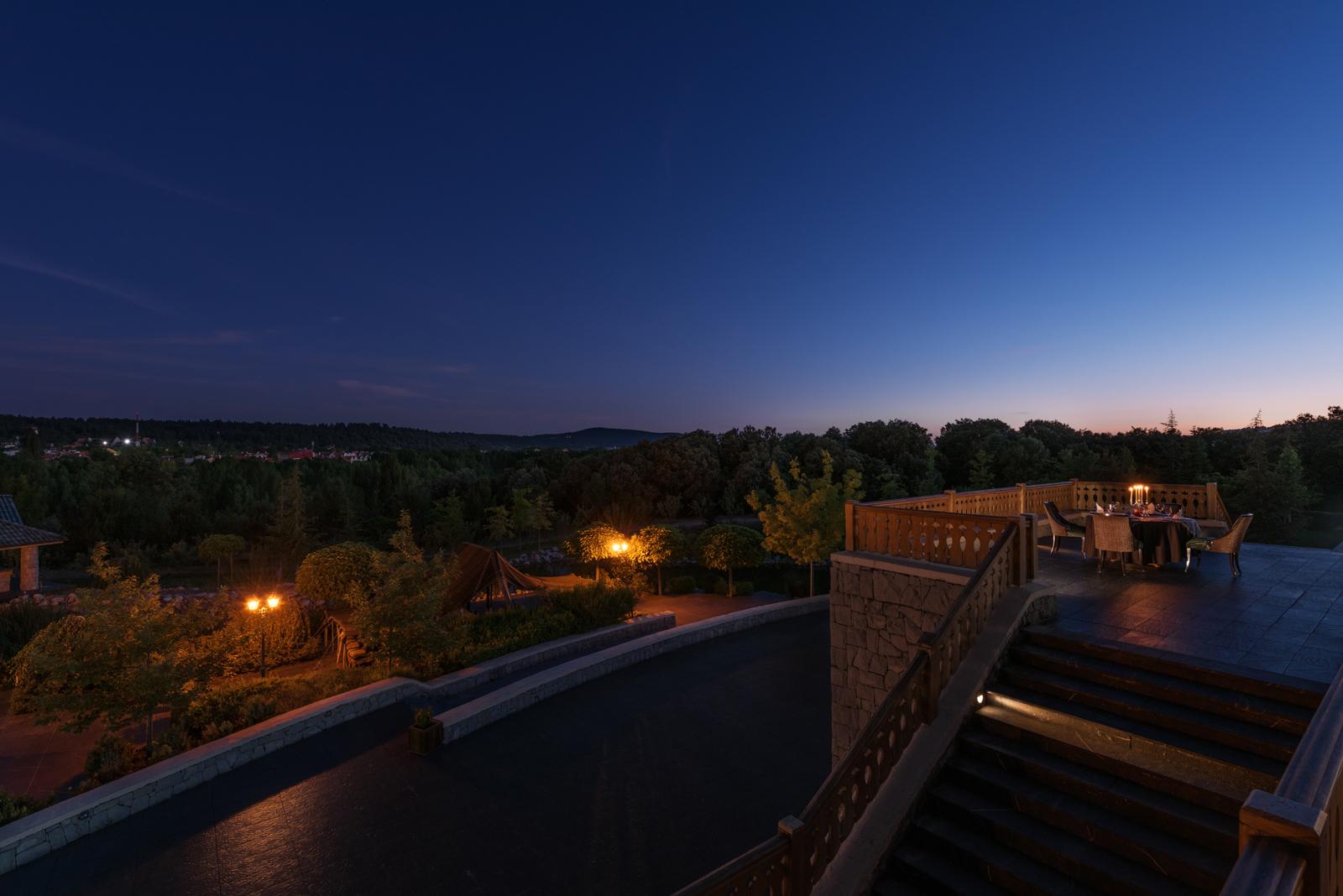 Michlifen Resort & Golf Ifrane  Esterno foto View from the observation deck
